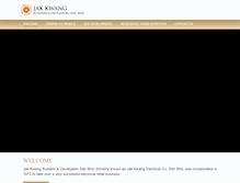 Tablet Screenshot of jakkwang.com
